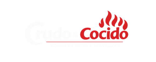 Logotipo Crudo y cocido sin fondo